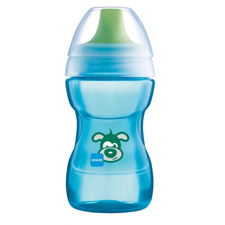 Mam Fun To Drink Baby Bottle Blue 270ml