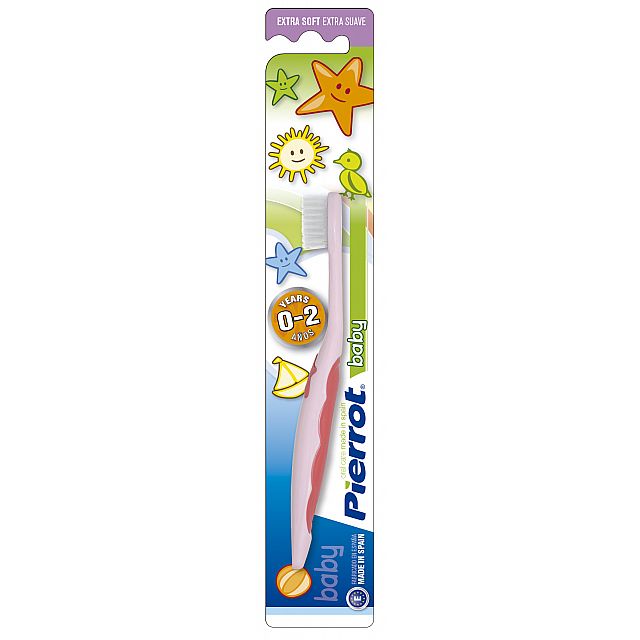 Pierrot Baby Extra Soft Toothbrush 0-2Y