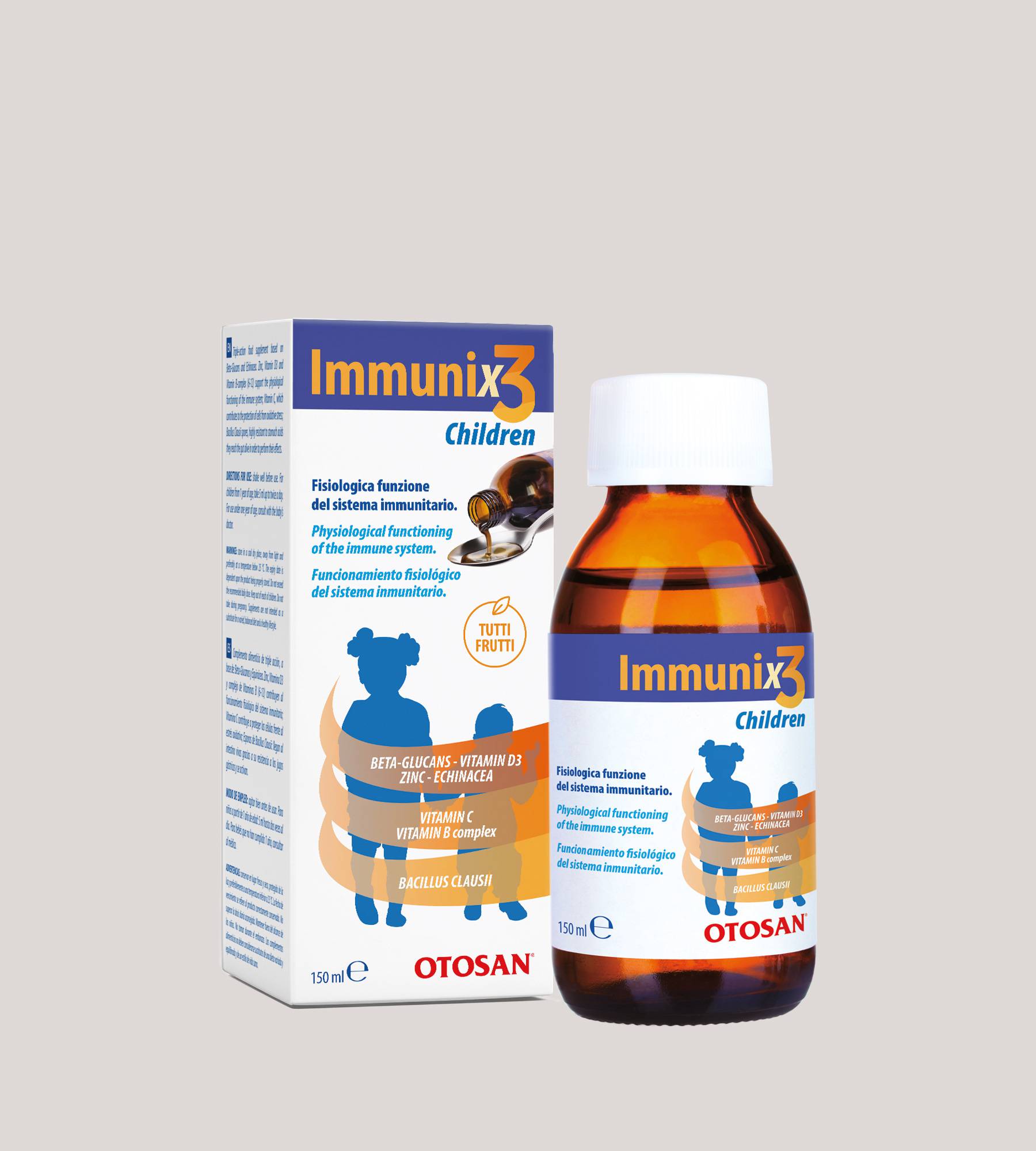 OTOSAN IMMUNIX3 CHILDREN SYRUP 150ML