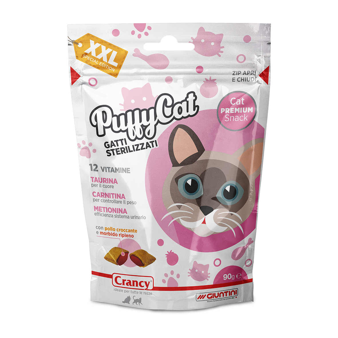 PUFFY CAT SNACK  60GR