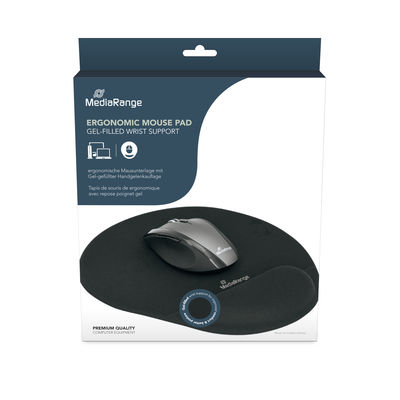 MediaRange Ergonomic mouse pad with wrist support