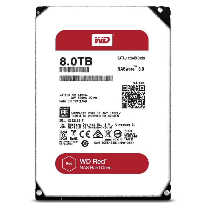 WD 8TB Red NAS Internal HDD