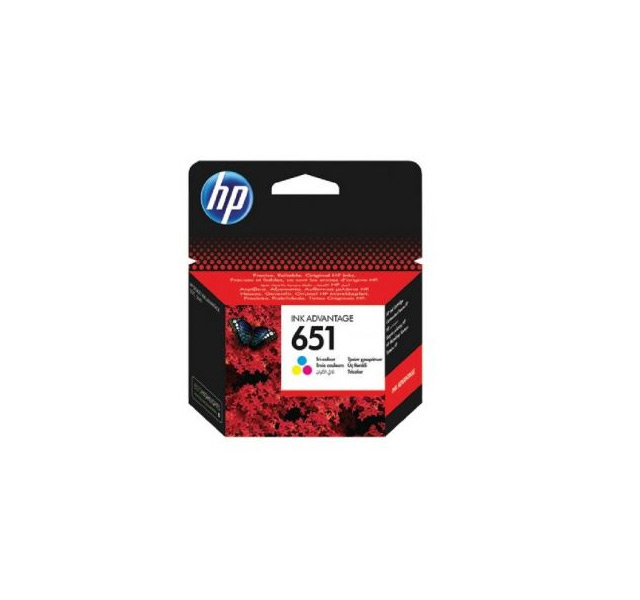 HP 651 Tri-color Original Ink Advantage Cartridge