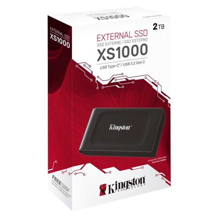 Kingston 2TB XS1000 External SSD Drive