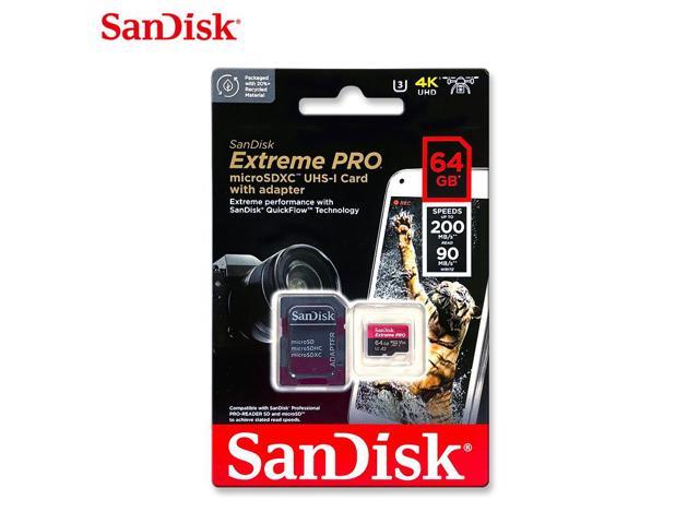SanDisk Extreme Pro MicroSD 64GB 200Mb/s