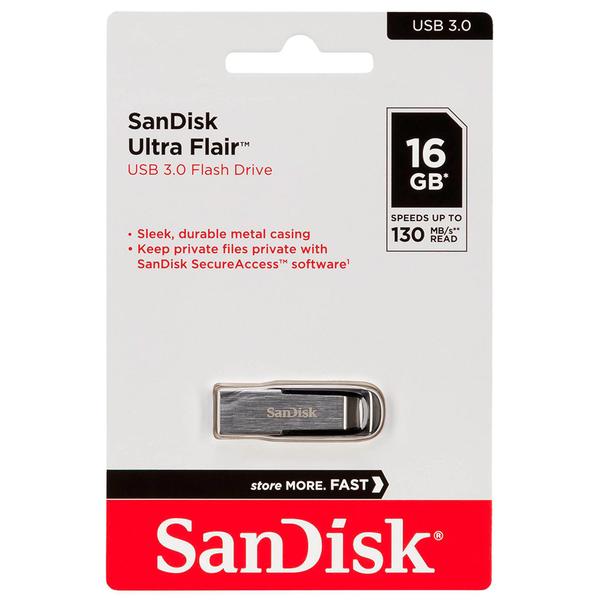 SanDisk Ultra Flair USB 3.0  Flash Drive 16GB