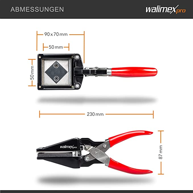 Walimex pro 50x50mm Passport Photo Punch
