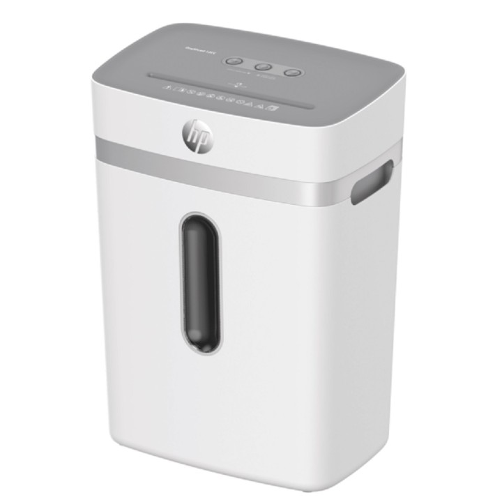 HP OneShred 12CC, Shred capacity (sheets A4, 80g) x12, Bin capacity L23, Color White, 2802