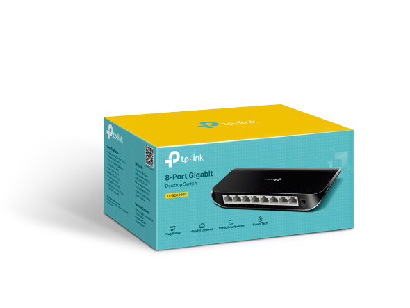 TP-Link 8 Port Gigabit Desktop Switch