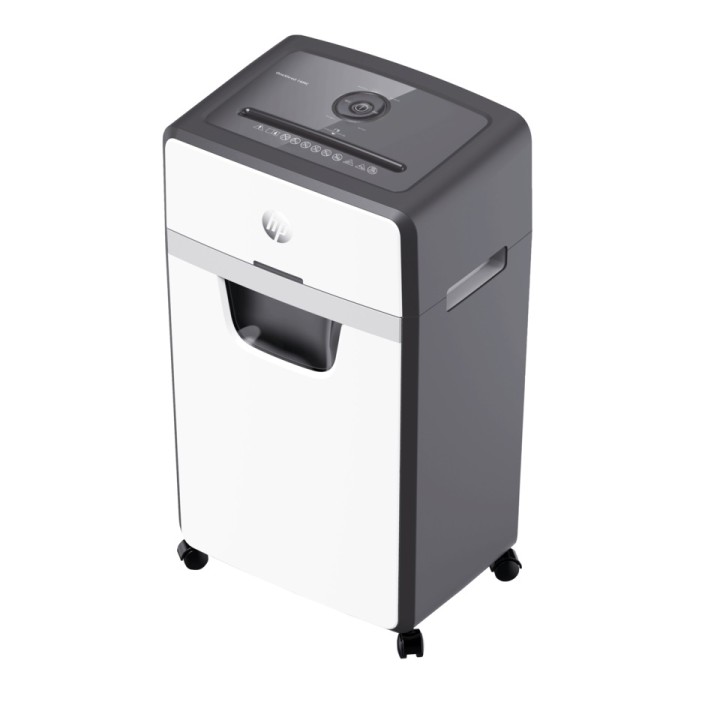 HP OneShred 16MC, Shred capacity (sheets A4, 80g) x16, Bin capacity L30, Color White, 2808