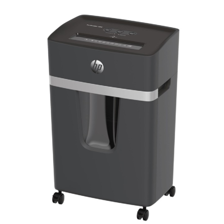 HP Pro Shredder 10MC Shred capacity (sheets A4, 80g) x10, Bin capacity L20, Color Black, 2812