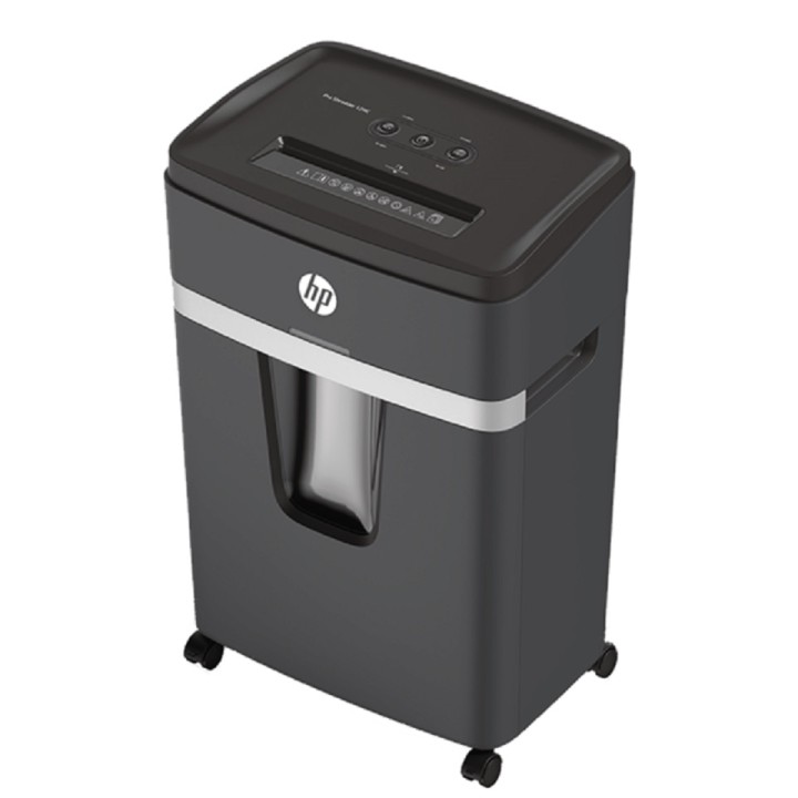 HP Pro Shredder 12MC Shred capacity (sheets A4, 80g) x12, Bin capacity L25, Color Black, 2814
