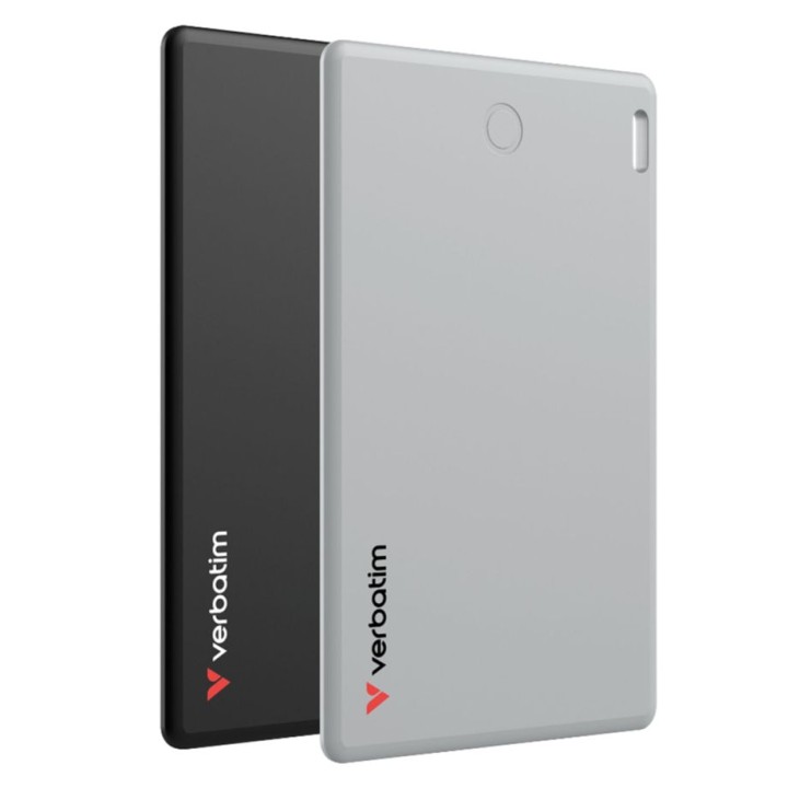 Verbatim My Finder Card BT schwarz/silber MYFCR-02BS 1X2