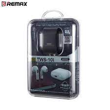 Remax TWS-10i Wireless Bluetooth Headphones 5.0 With Mic Charging Box Black