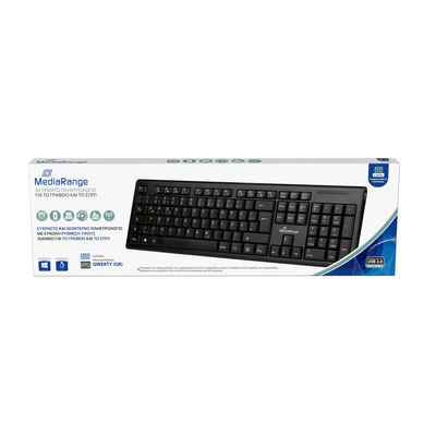 MediaRange Wireless keyboard, QWERTY (GR)