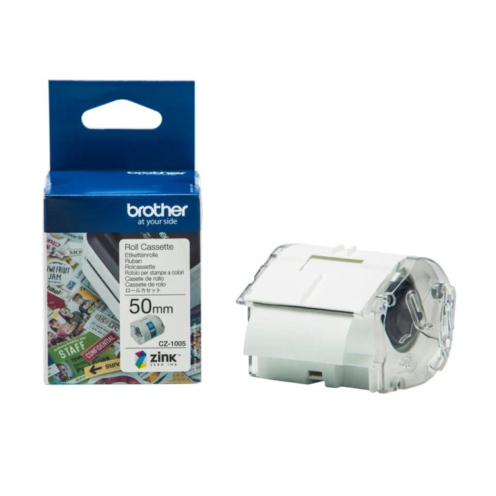 CZ1005 BROTHER Roll Cassette 50mm x 5M for VC500W
