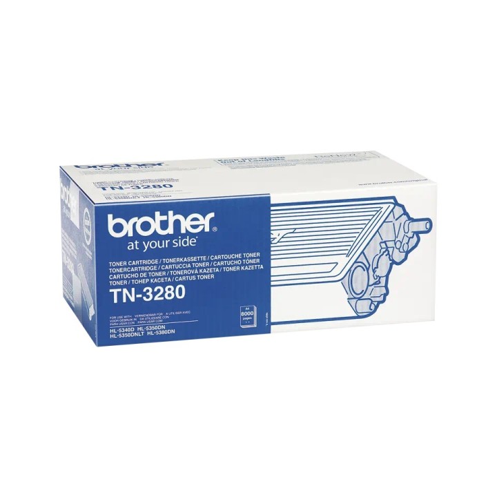 TN3280 BROTHER BLACK TONER 8000P HL5340/5350/5370/5380-MFC8380/8370/8880/8890