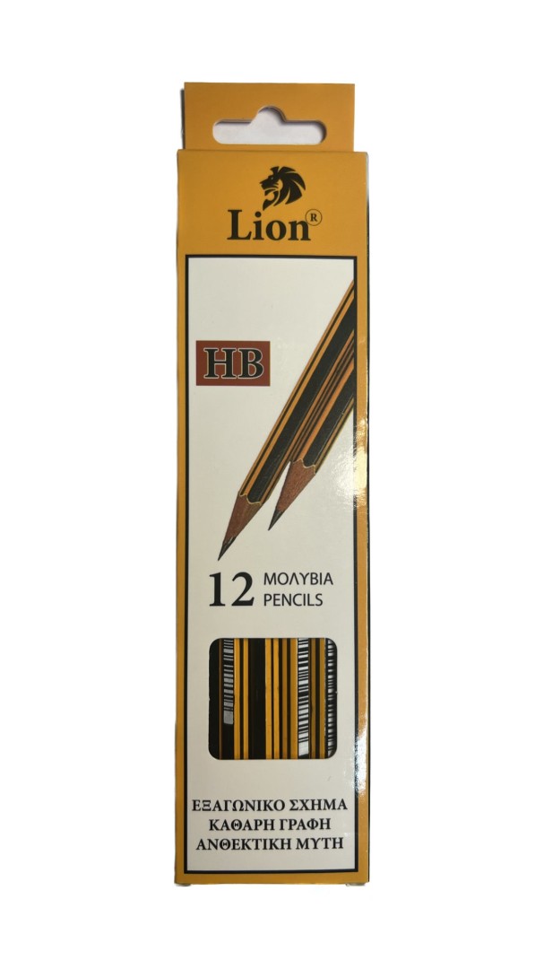 LION PENCIL HB 12 PCS