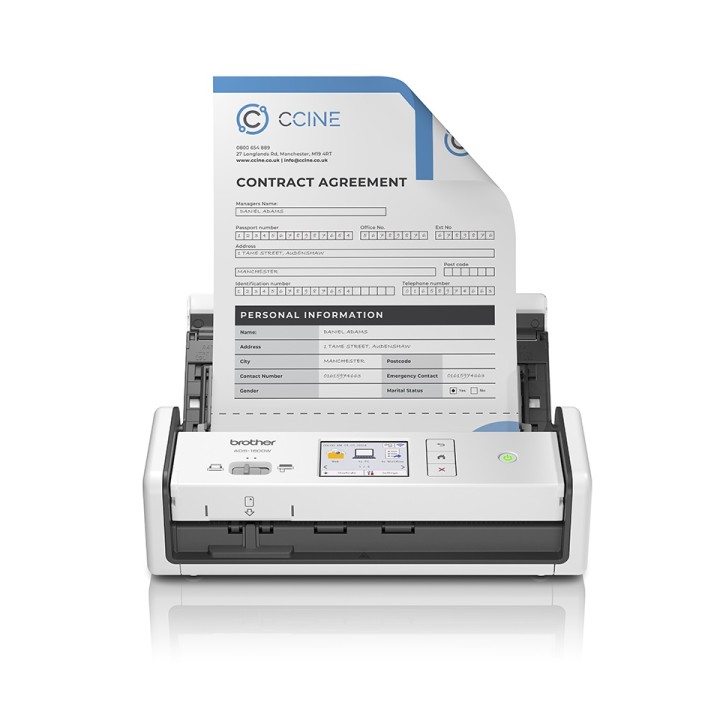 ADS1800W BROTHER Compact Document Scanner Wireless