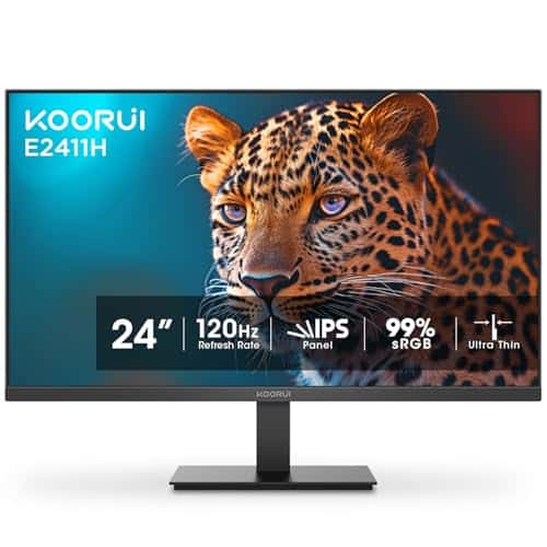 Koorui Office Monitor 23.8" FHD IPS 120Hz Ultra Slim