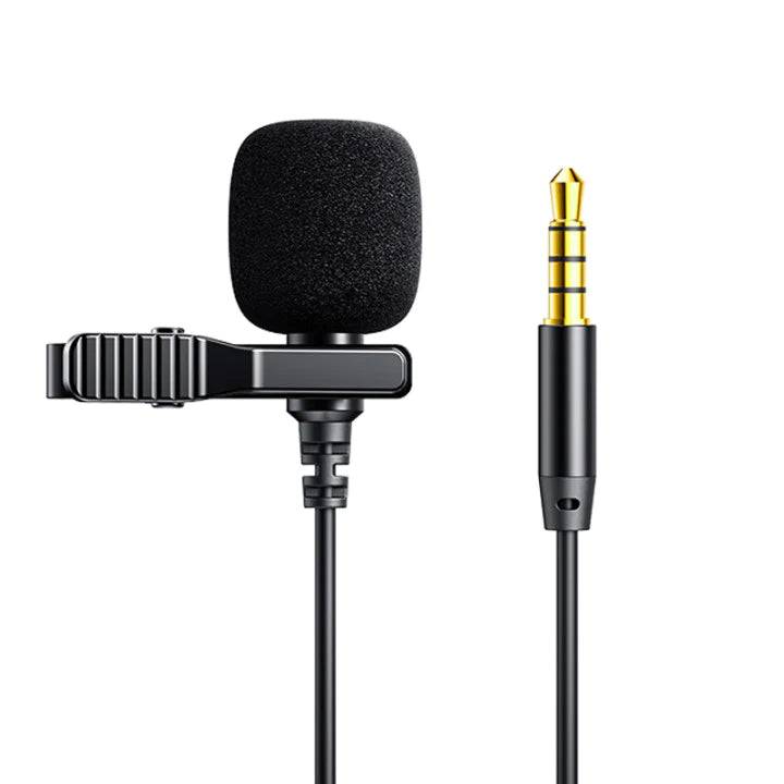 Joyroom JR-LM1 Mini Professional Lavalier Lapel Microphone for Phone - 3 Meters