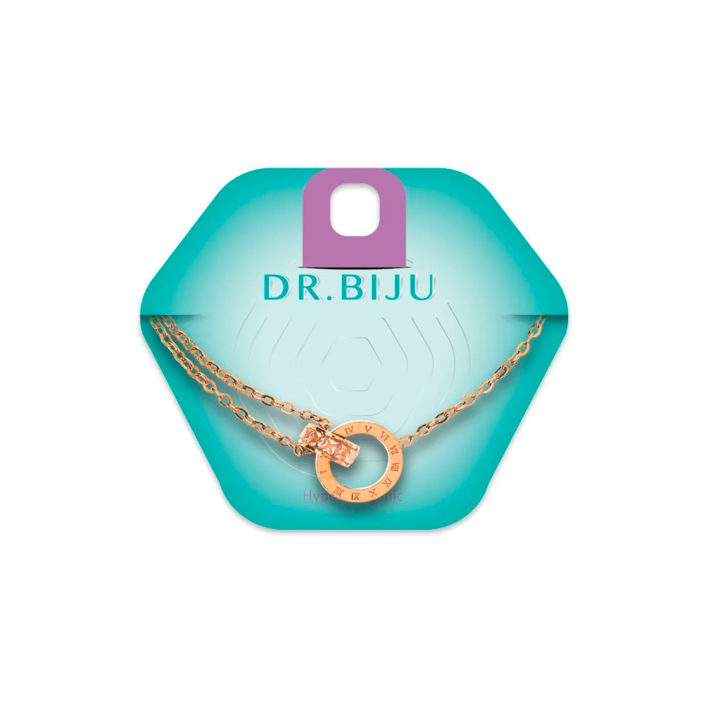 Dr. Biju Bracelet Circle 12mm Rose Gold