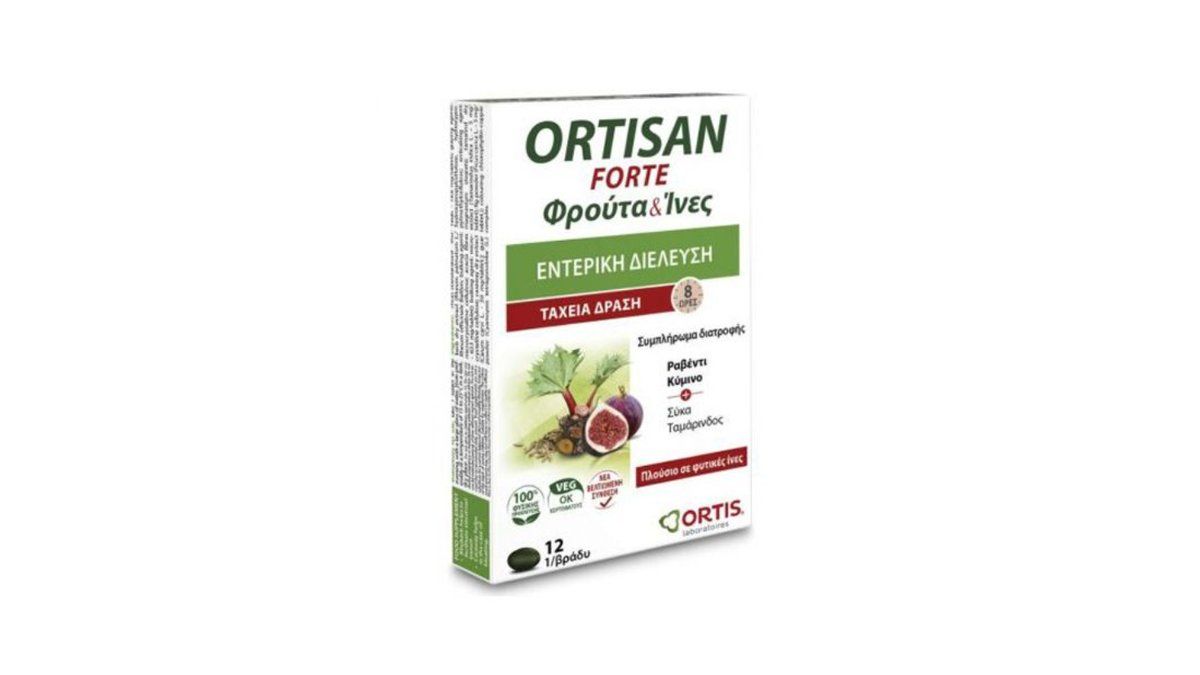 Ortis Fruits & Fibres Strong 12 Tabs