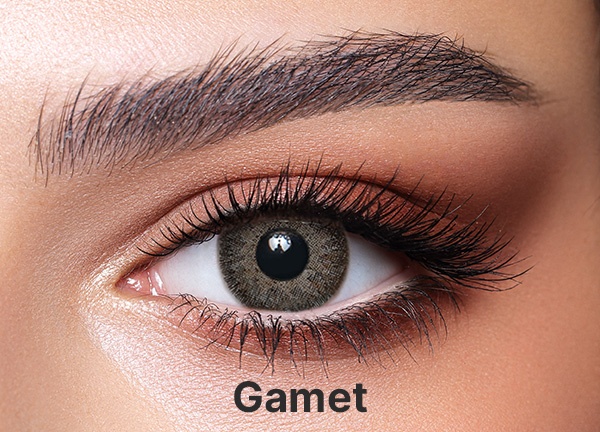 Bella One Day Garnet (10 Pack) - Gray Colored Contact Lenses - Power = -5