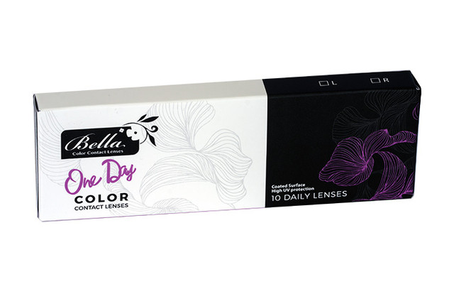 Bella One Day (10 Pack) - Dailies Contact Lenses - Power = -1