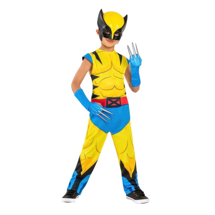 Wolverine Classic Kids Fancy Dress Costume - Size Small