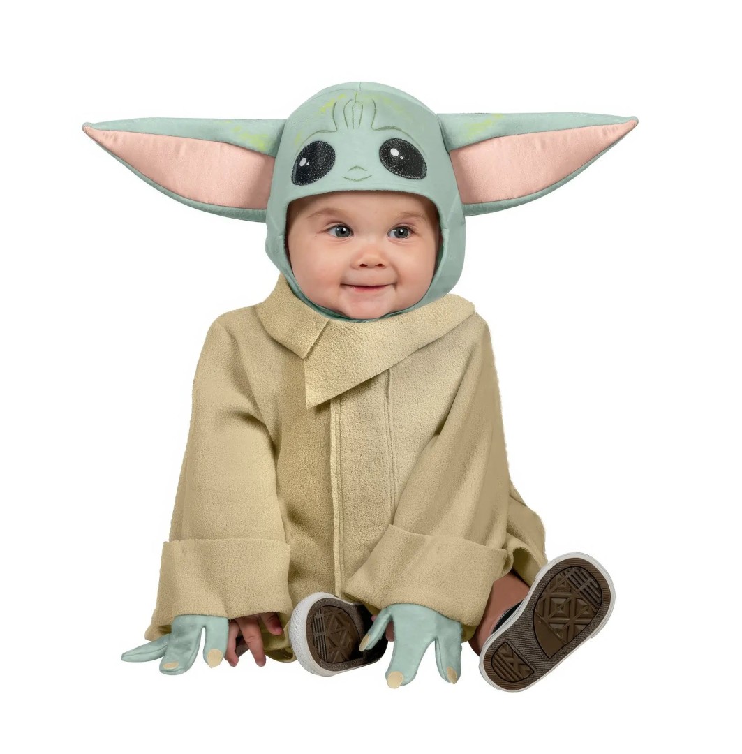 Star Wars Official Disney The Mandalorian Child Baby Yoda Costume