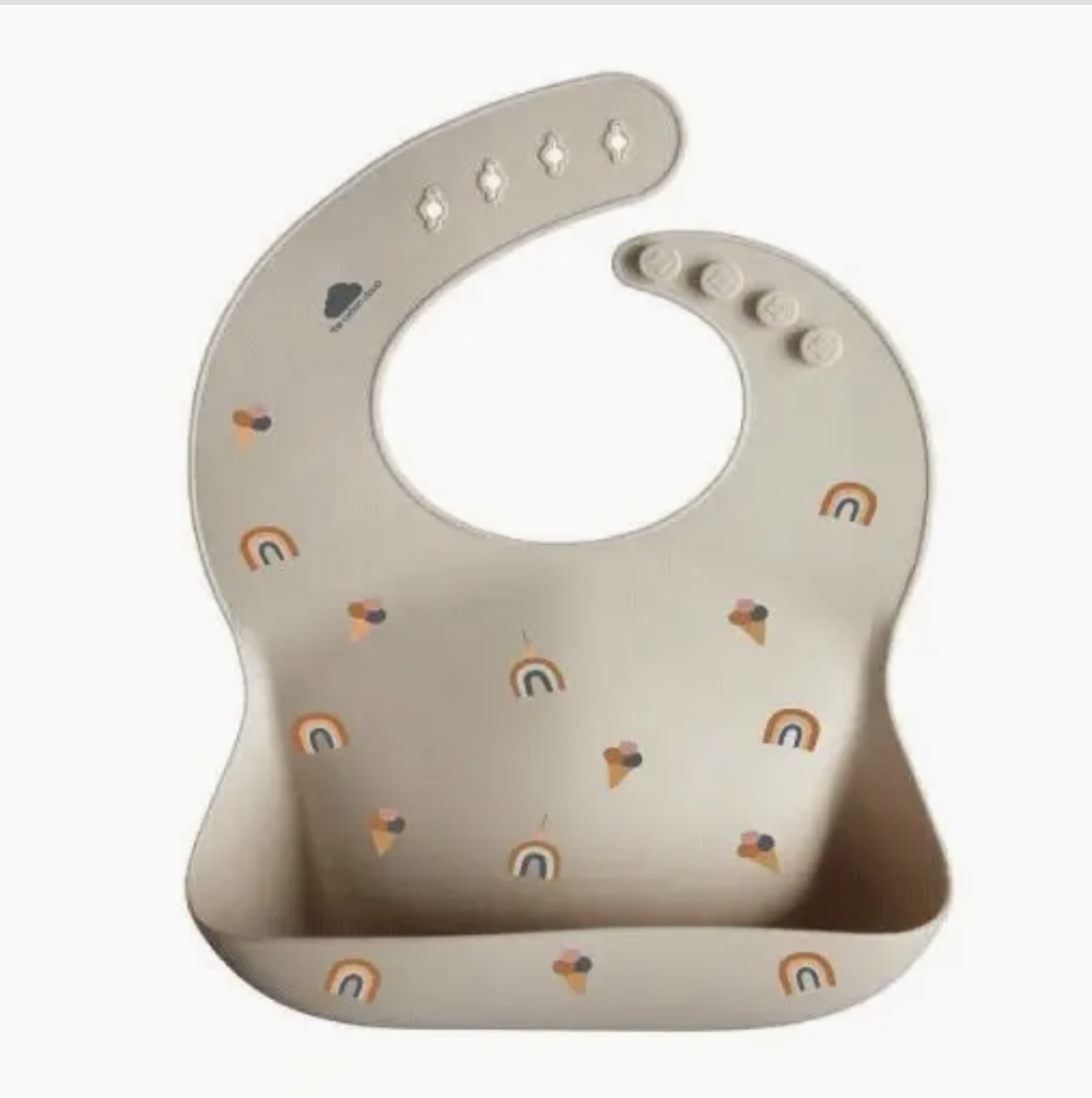 Silicone Bib Rainbow