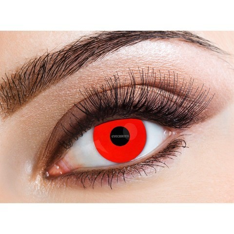 Fashion Contact Lenses - Red Devil