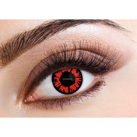 Fashion Contact Lenses - Explosion Red