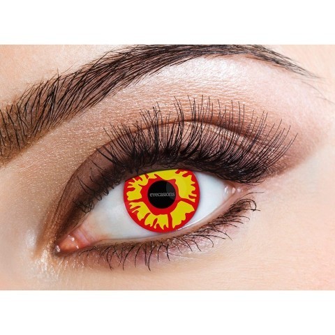 Fashion Contact Lenses - Flame