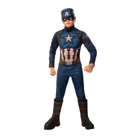 Captain America Endgame Kids Costume - 6-7Y