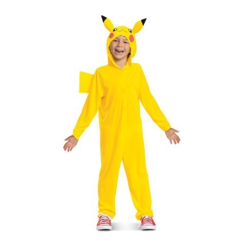 Pikachu Fancy Dress Kids Costume - 3-4Y