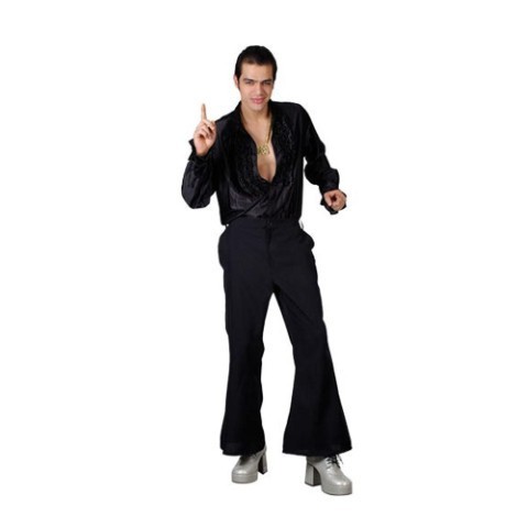 Disco Ruffle Shirt EM-3049 B-L