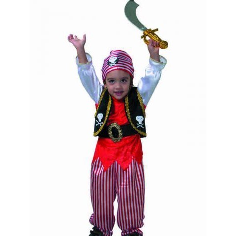 Little Pirate Costume 6-12M