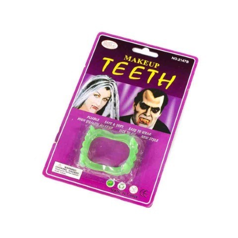 Dracula Teeth Glow in the Dark