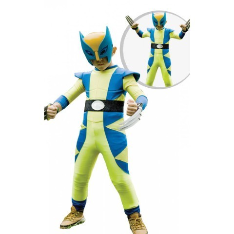 Wolverine Costume 8Y