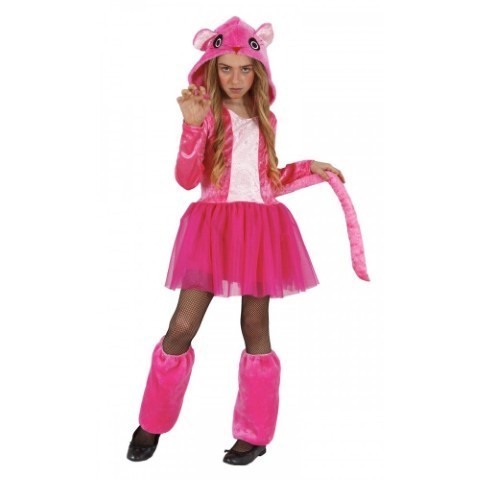 Panther Girl Costume-8Y