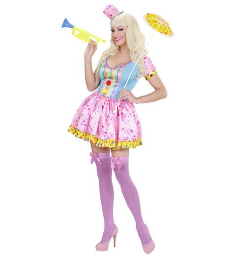 Clown Girl Costume-L