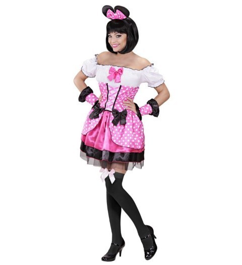 Pink Mouse Costume-L