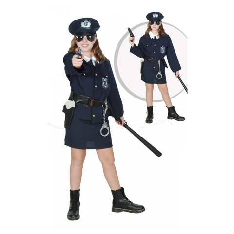 Policewoman Uniform Girl
