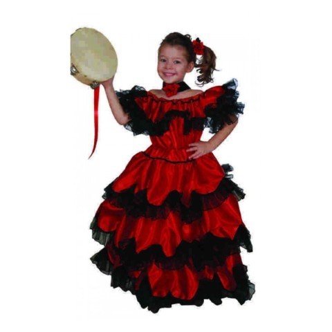 Carmen Costume -6Y