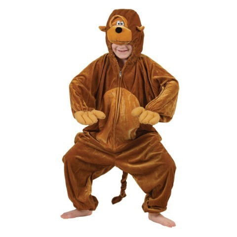 Childrens Monkey Costume Kids-L