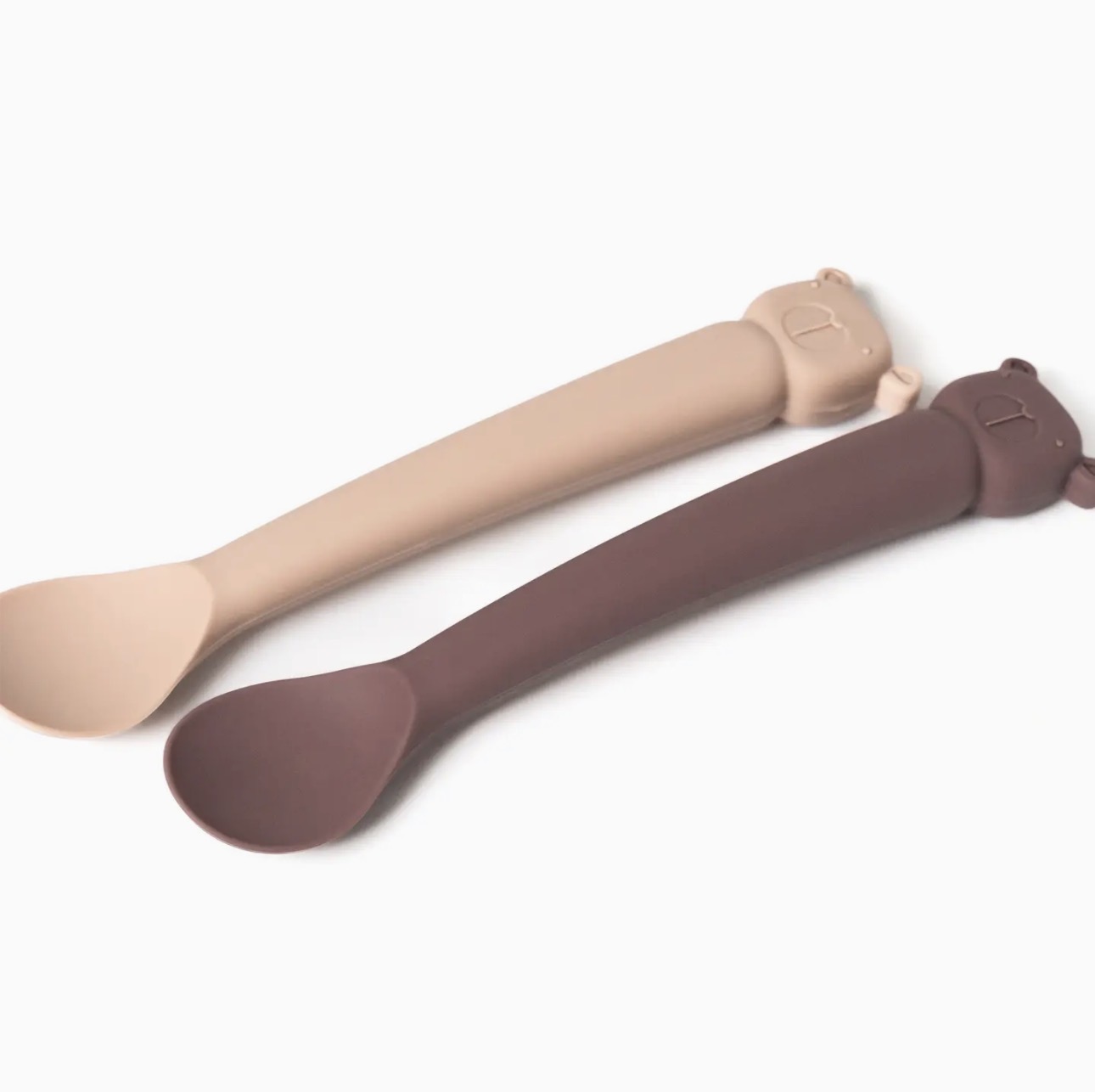 Silicone Spoon Set - Plum