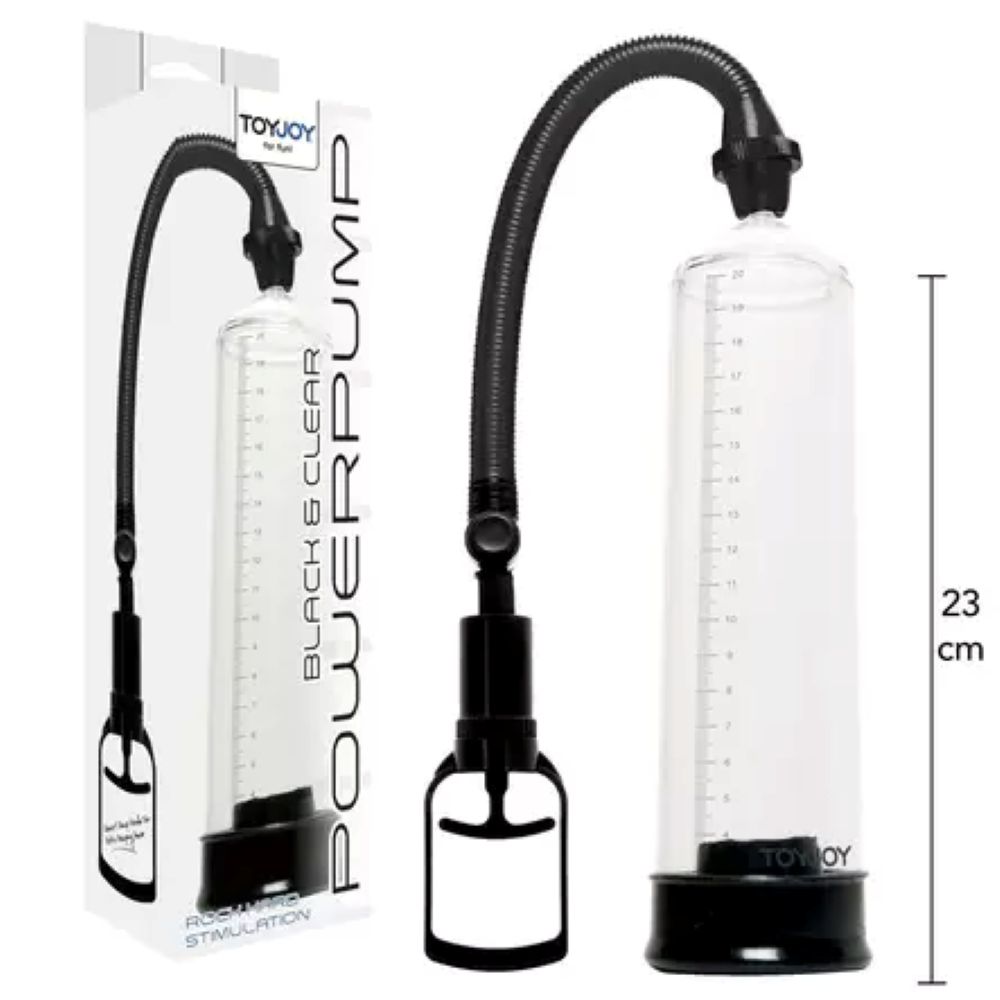 TOY JOY - POWER PENIS PUMP CLEAR