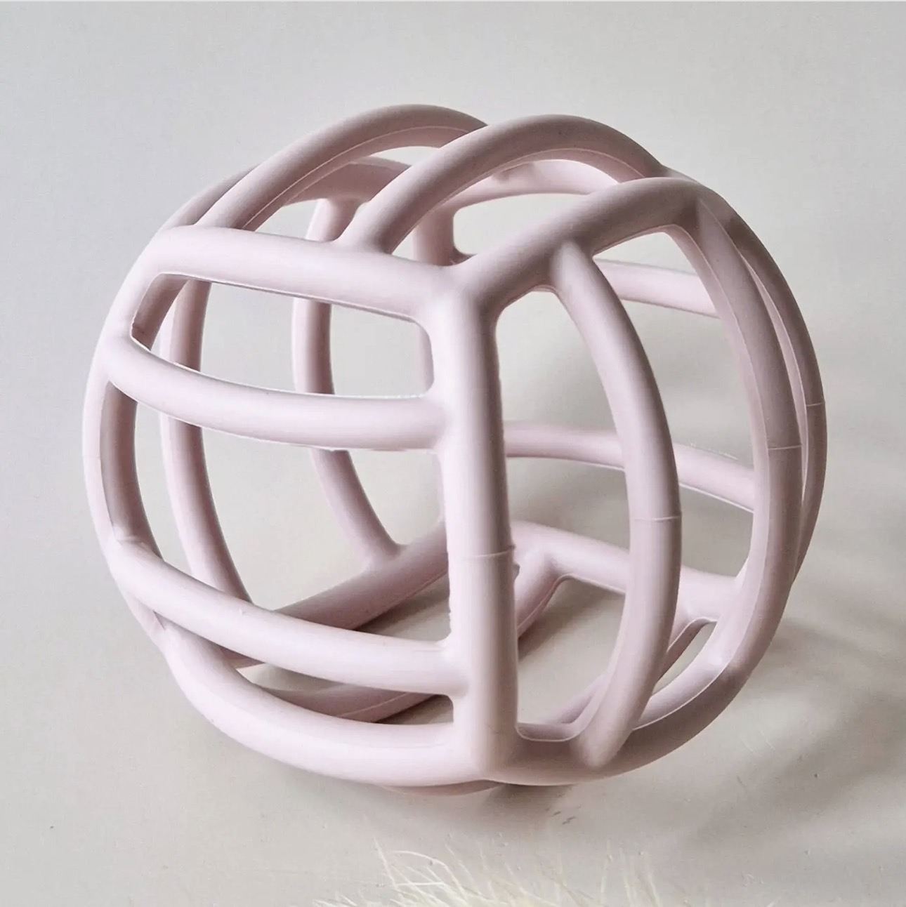 Silicone Flexible Motor Skills Ball - Soft Pink